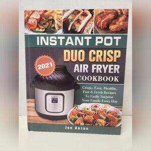 Instant Pot Duo Crisp Air Fryer Hardcover Cookbook By Jon Aaron